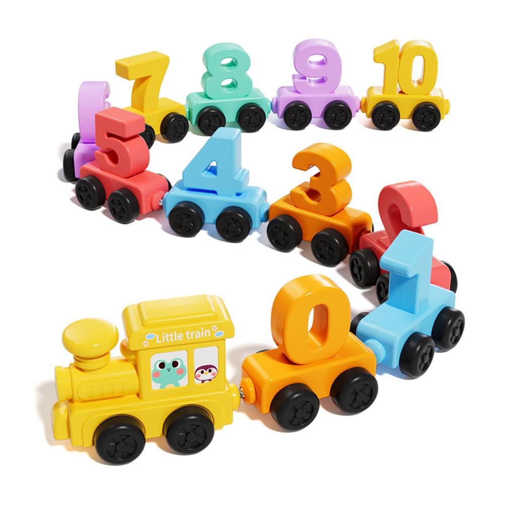 Kids Home Education - Montessori Educational Toy Train Set Wooden