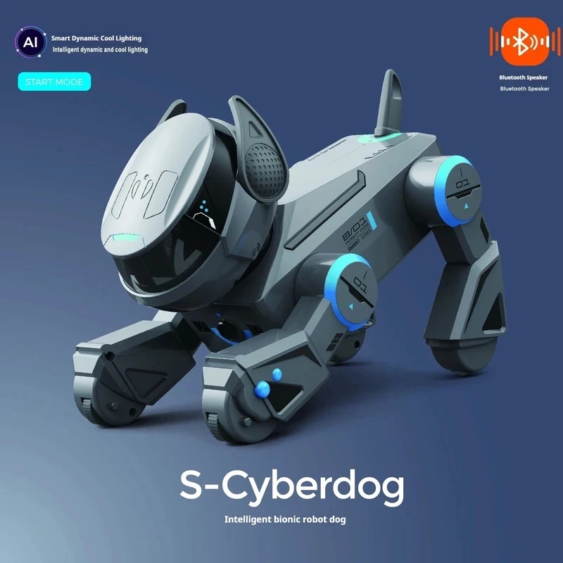 Online Educational Games For Kids - Ai Smart Robot Dog Gesture Touch