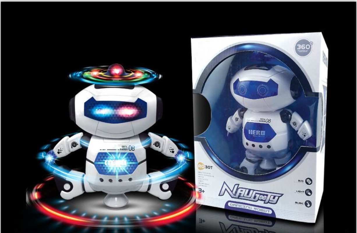 New space dancing electric rob - огляд і ціна Kids Education Degree