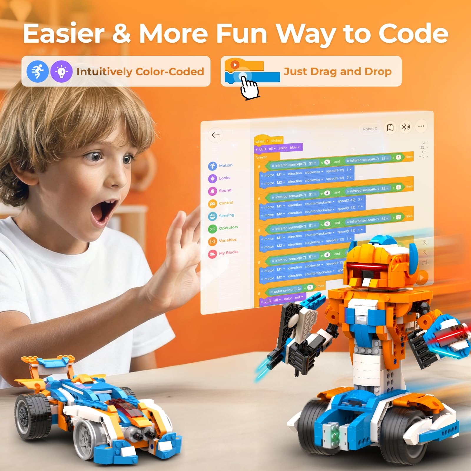 Apitor Robot X Building Kit 12 - огляд і ціна Kids Education Free App