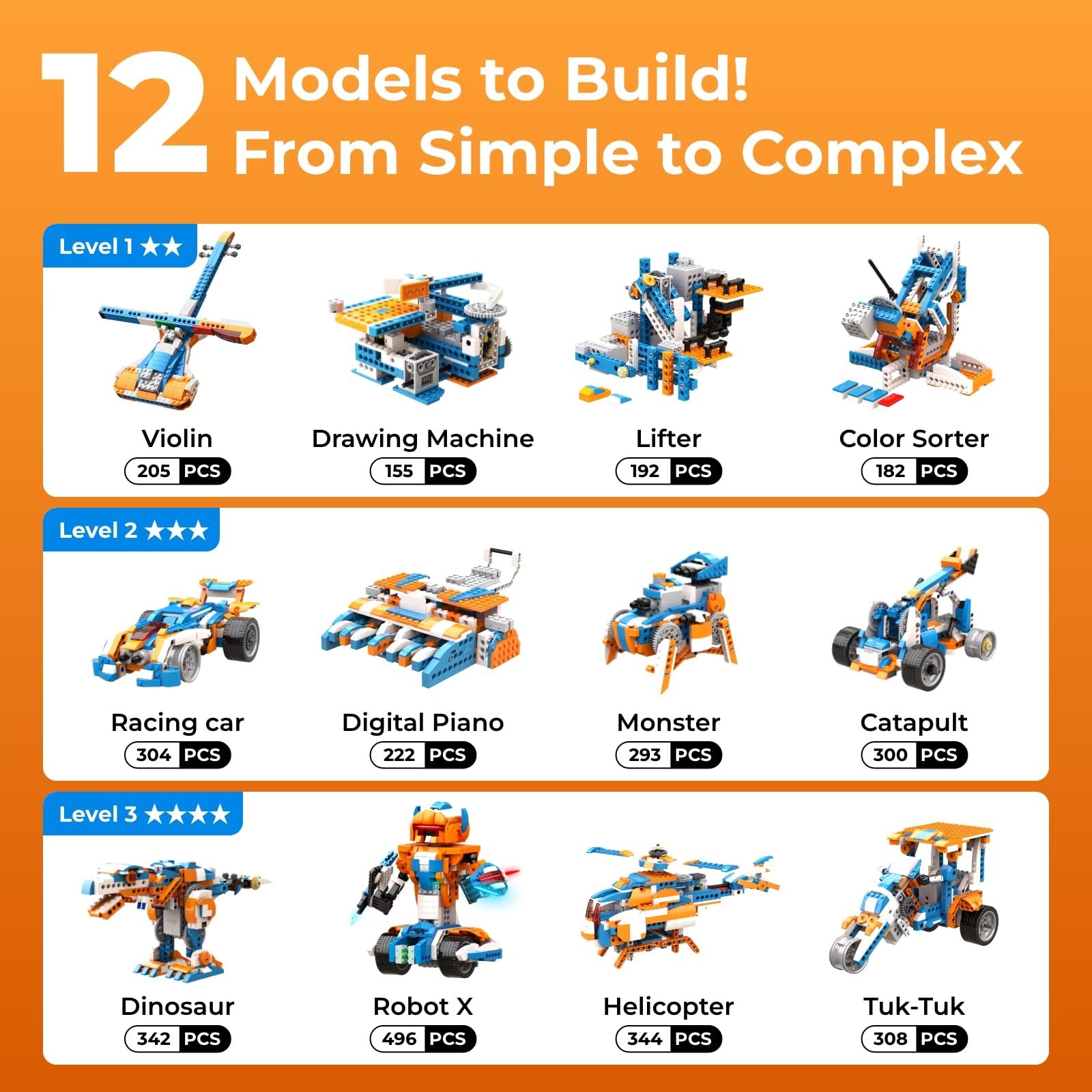 Apitor Robot X Building Kit 12 - огляд і ціна Kids Education Free App