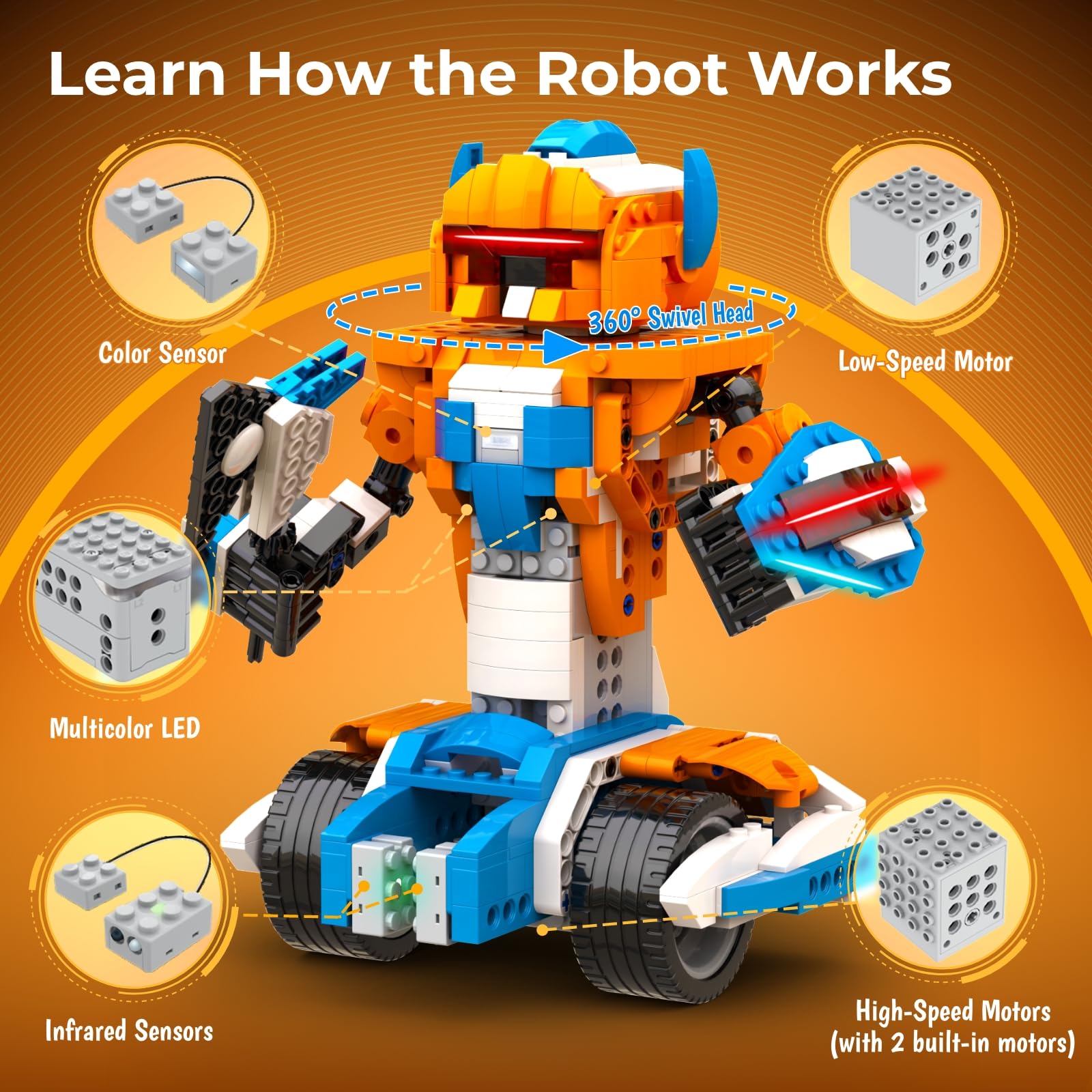 Apitor Robot X Building Kit 12 - огляд і ціна Kids Education Free App