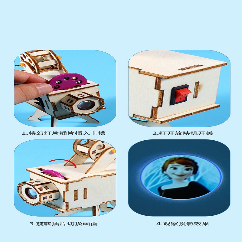 DIY Wooden Science Project Mod - огляд і ціна Drawing Projector Kids
