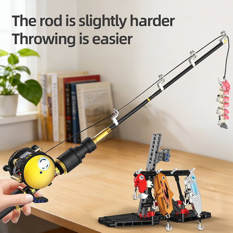 Fishing Rod Building Blocks Se - огляд і ціна Kids Education Reels