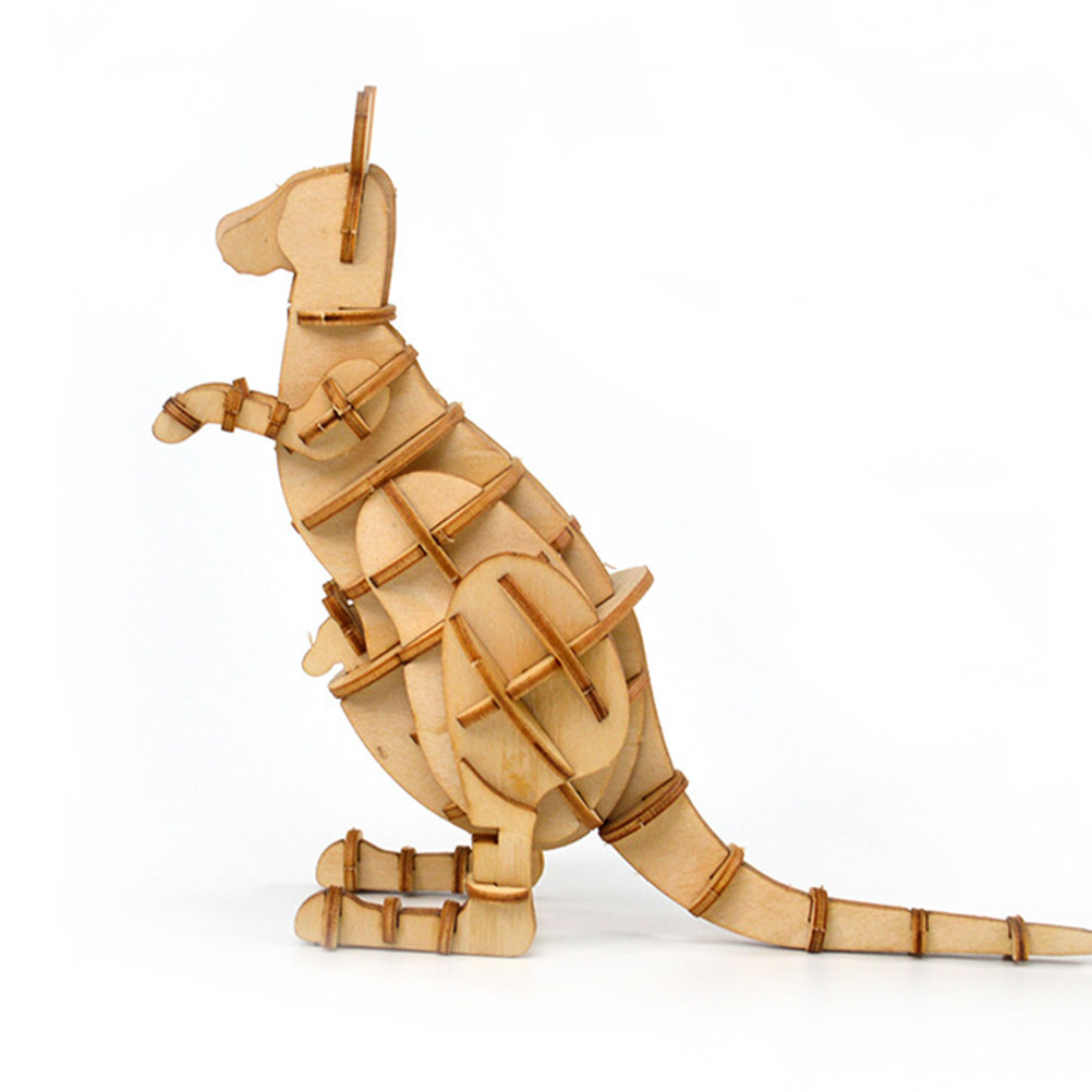 3D Kangaroo Puzzle DIY Wooden  - огляд і ціна Kangaroo Kids Education