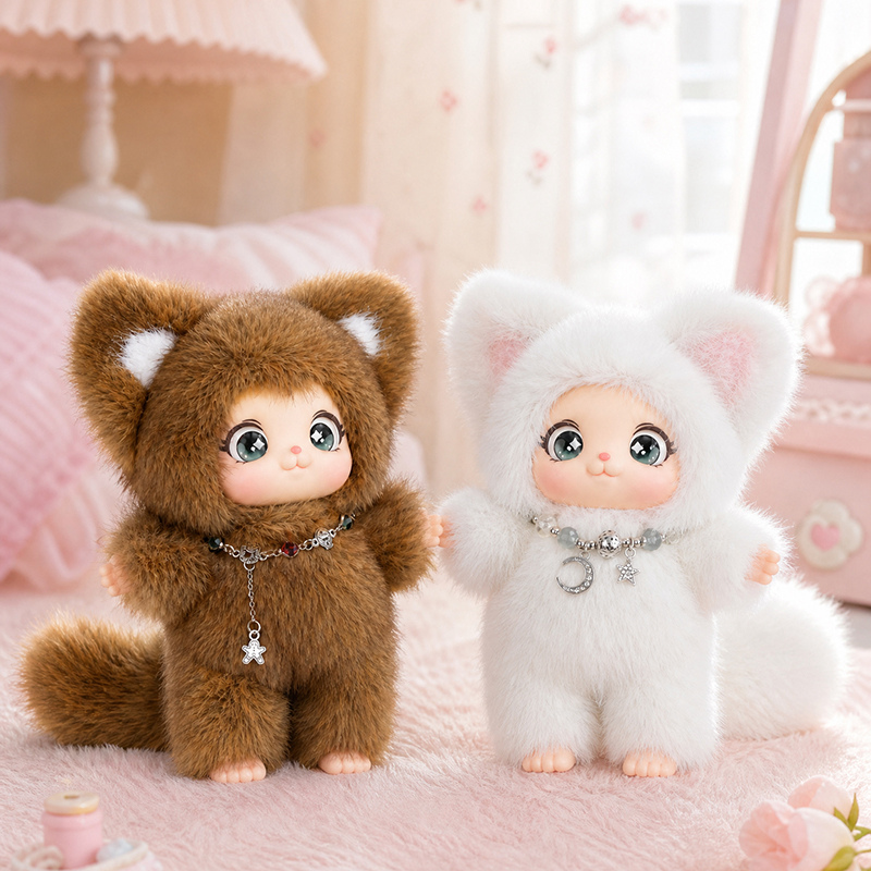 18cm New Cute Family Fox Plush - огляд і ціна Online Educational Games For Kids