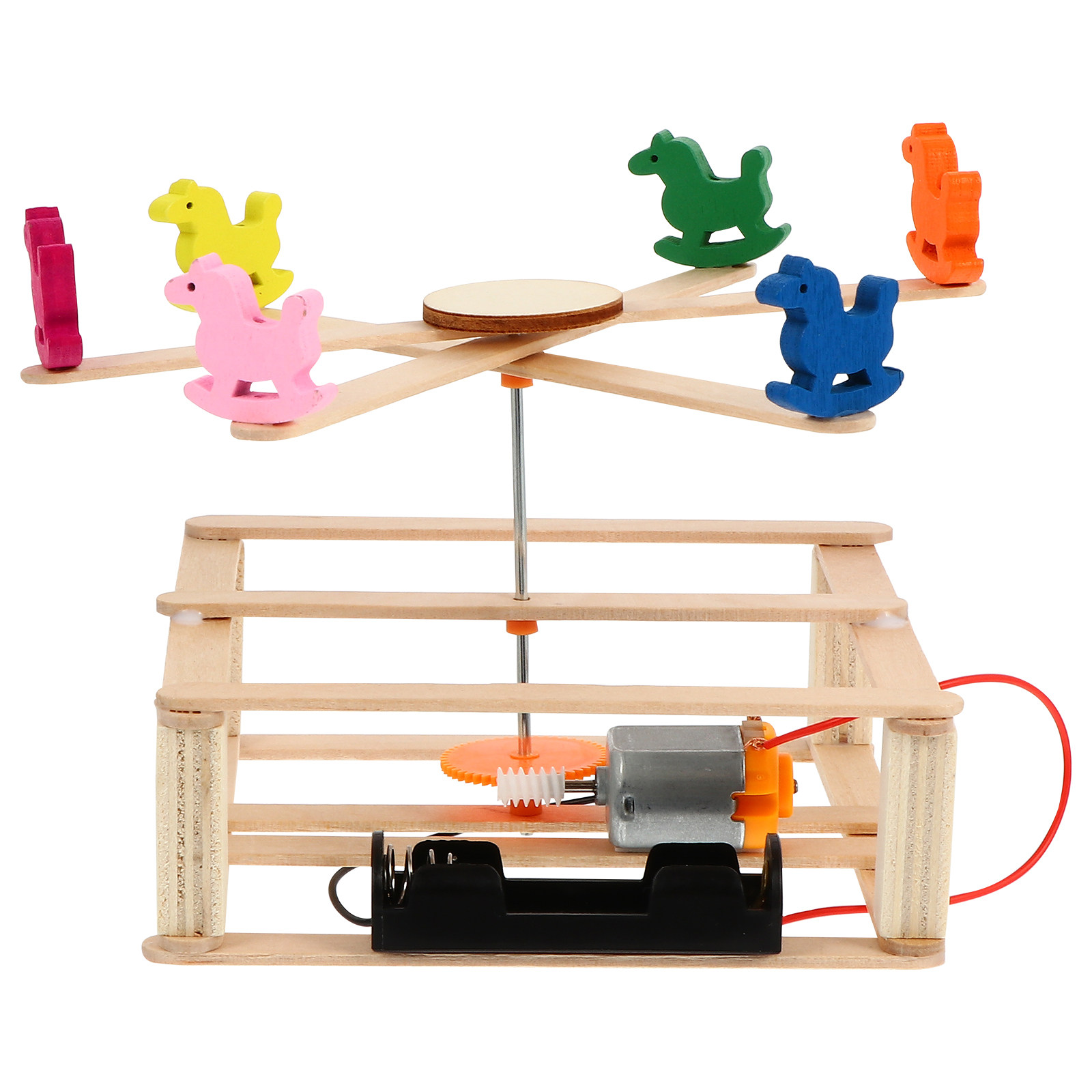 1Set DIY Electric Merry-Go-Rou - огляд і ціна Kids Education Kit