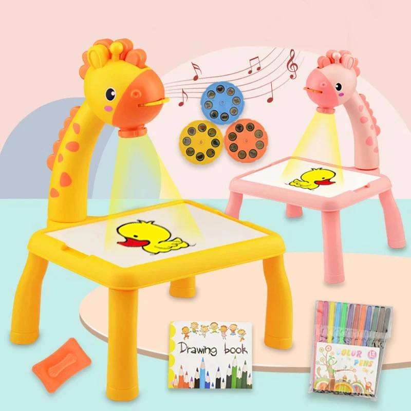 Children LED  Projector Art  D - огляд і ціна Drawing Projector Kids