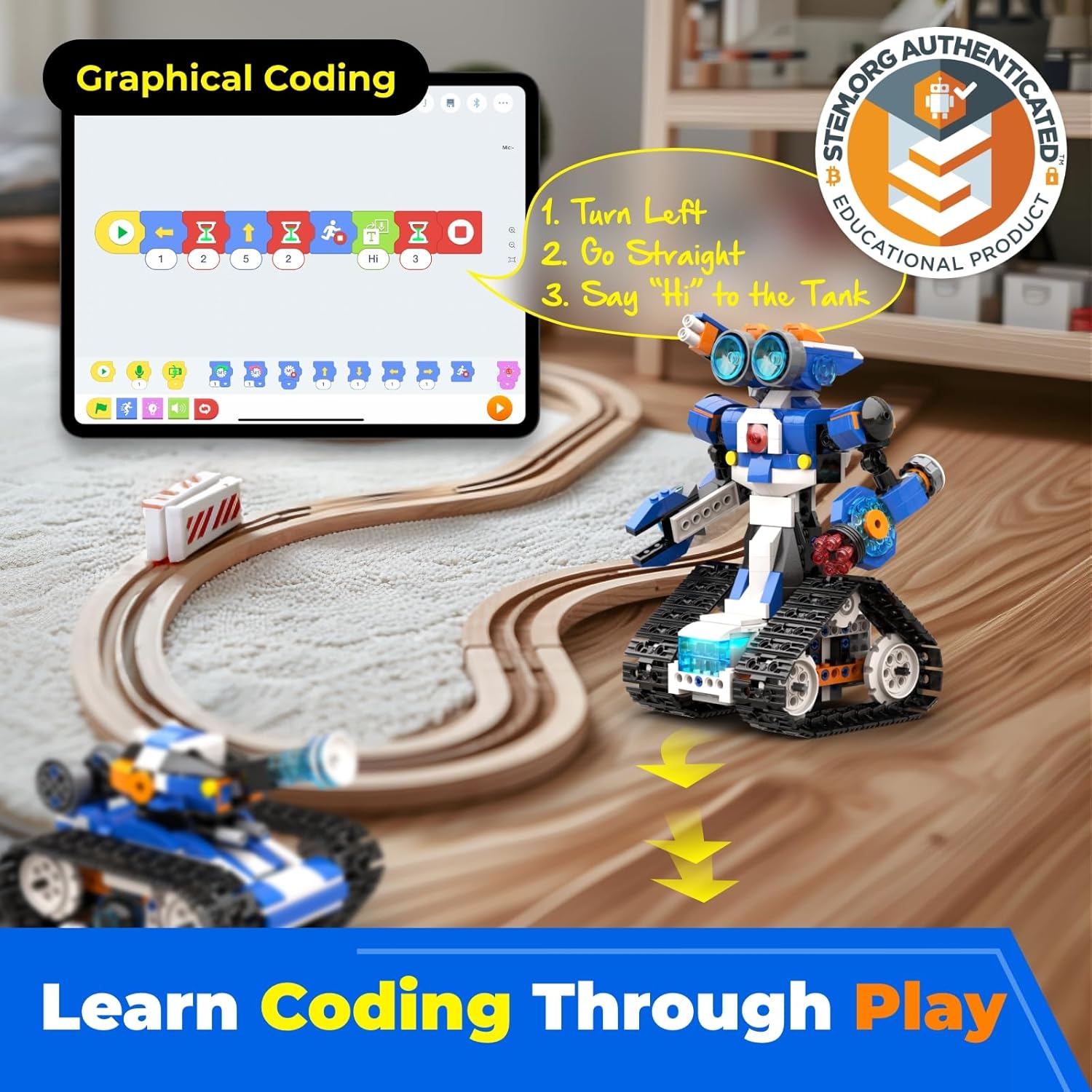 Apitor APP Control STEM Roboti - огляд і ціна Kids Education Free App