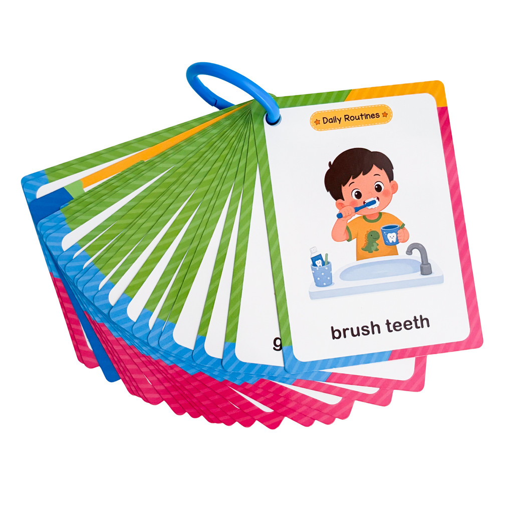 38 Words Daily Routines Learni - огляд і ціна Kids Education Material
