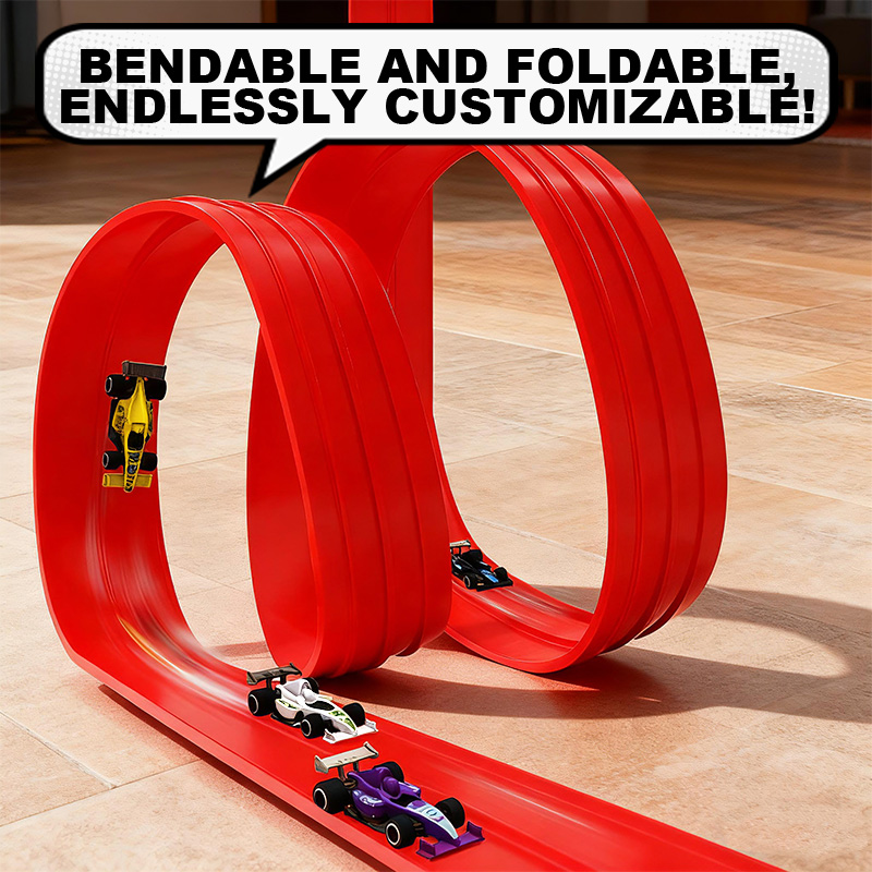 Free-assembly track car | Flex - огляд і ціна Kids Home Education