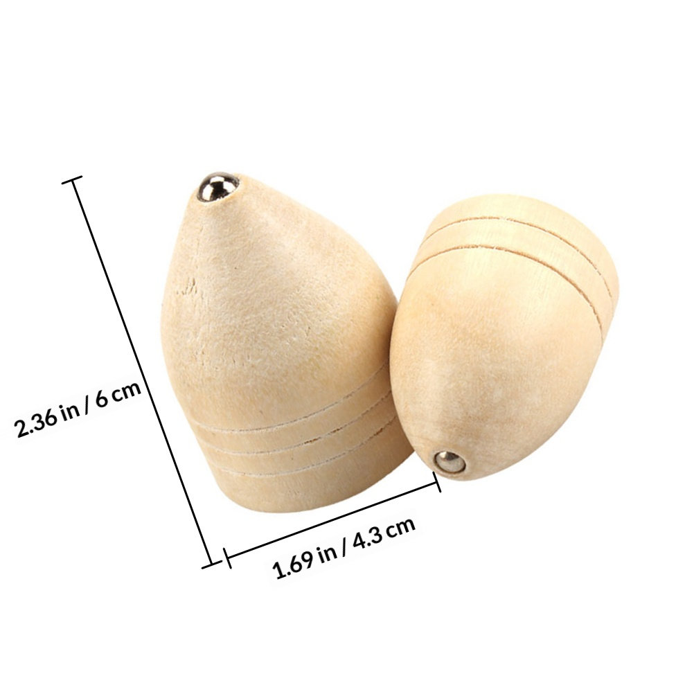 4Sets Wooden Spinning Tops Edu - огляд і ціна Kids Education Tips