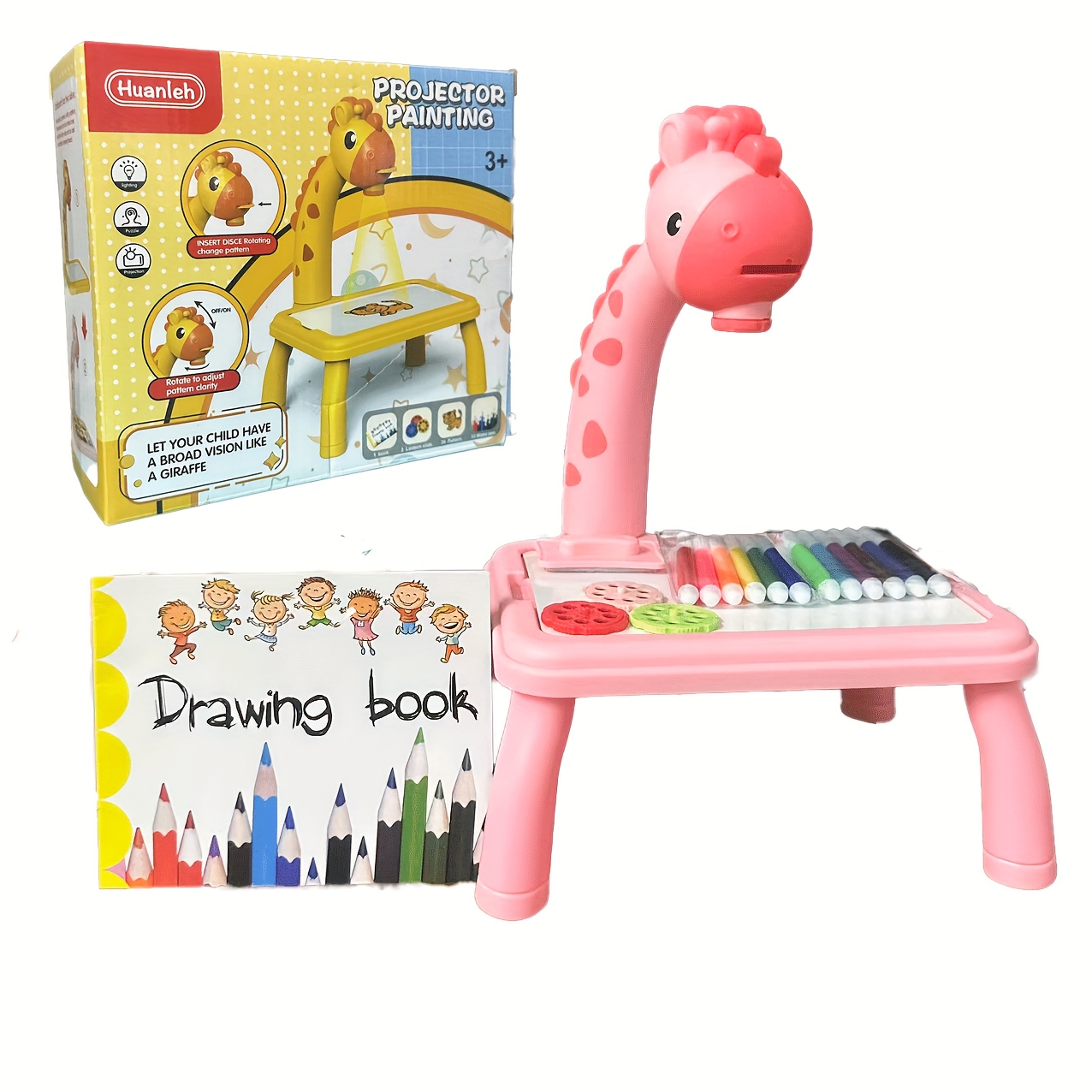 Kids' Drawing Table with Proje - огляд і ціна Drawing Projector Kids